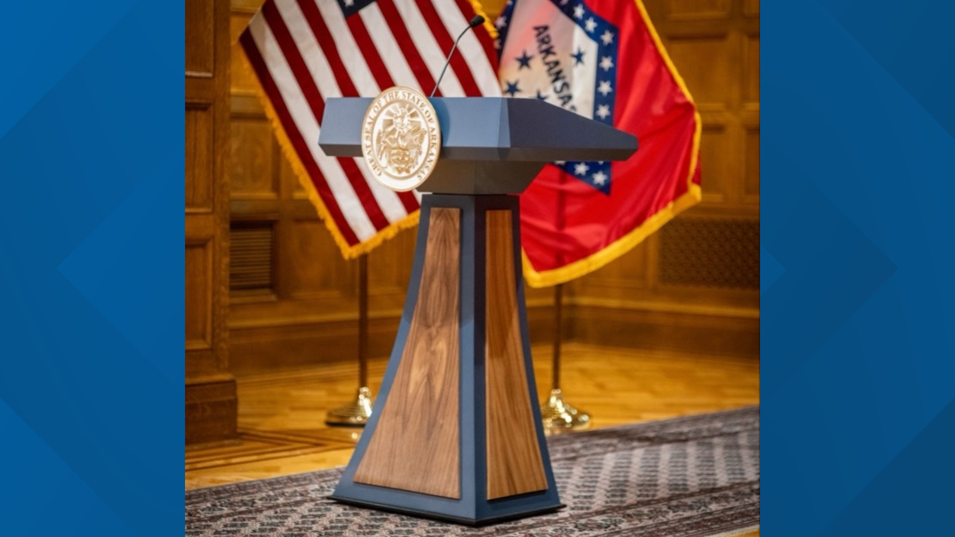 Arkansas governors' $19,000 lectern remains out of sight | thv11.com