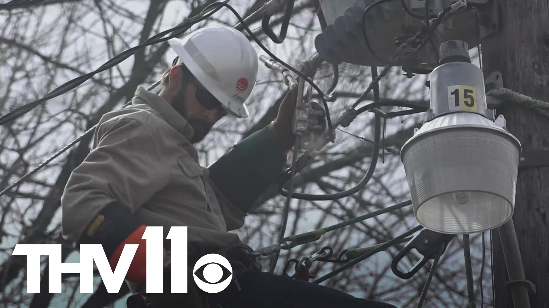 While the winter weather may be over, the aftermath is not. There are still thousands of Arkansans across the state that haven't had their power restored.