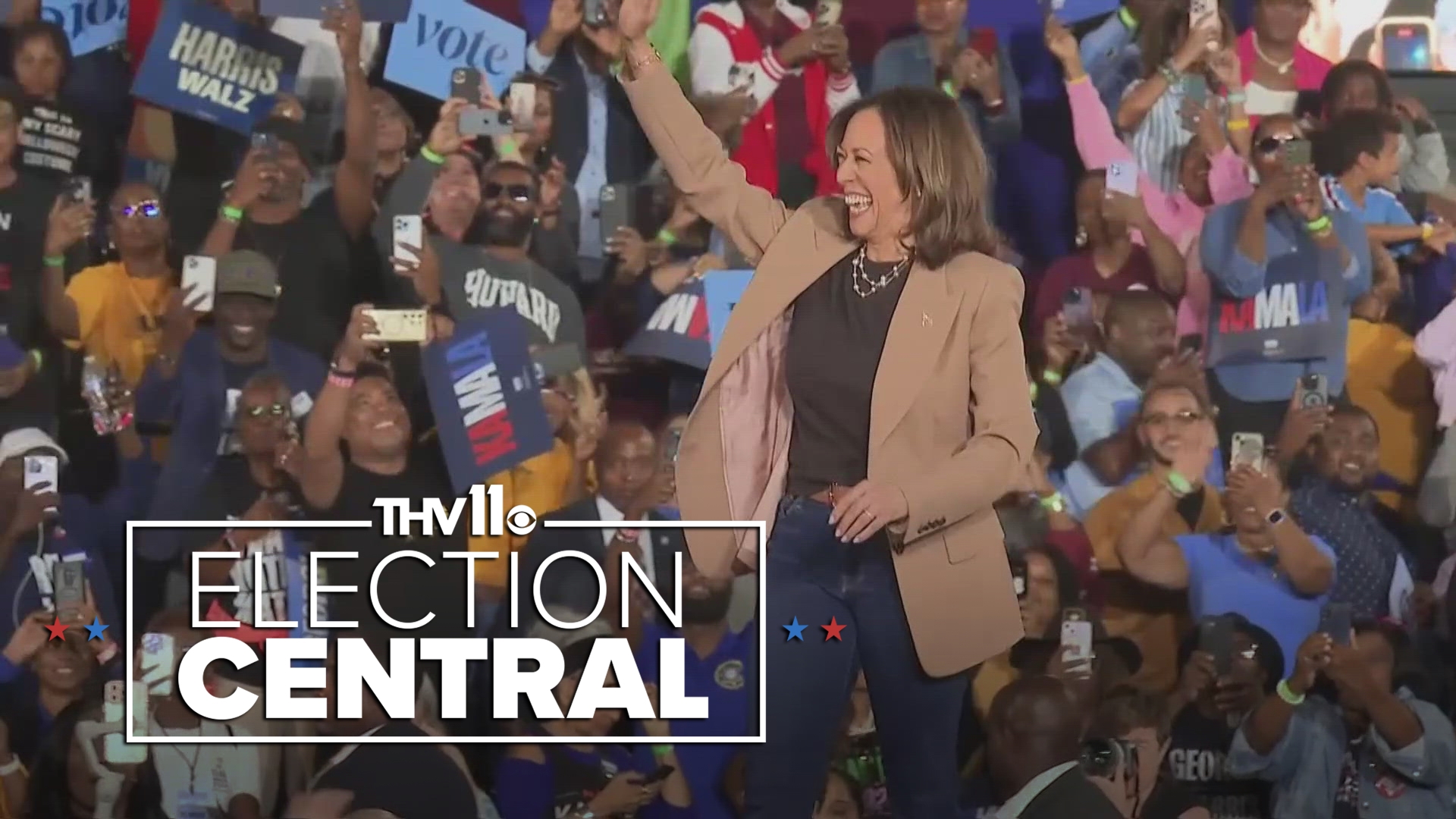 The race for the White House continued in the Lone Star State on Friday as Kamala Harris and Donald Trump campaign in Texas.