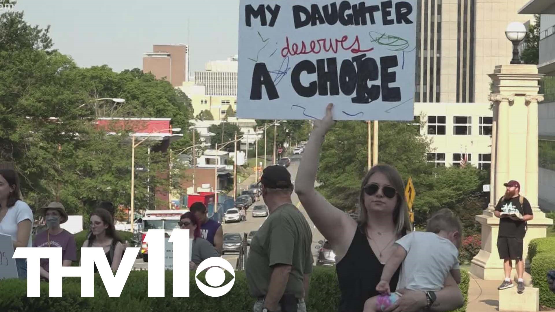 Arkansans posed questions on how to move forward after this decision. The crowd at the Capitol expressed feelings of despair and hopelessness.