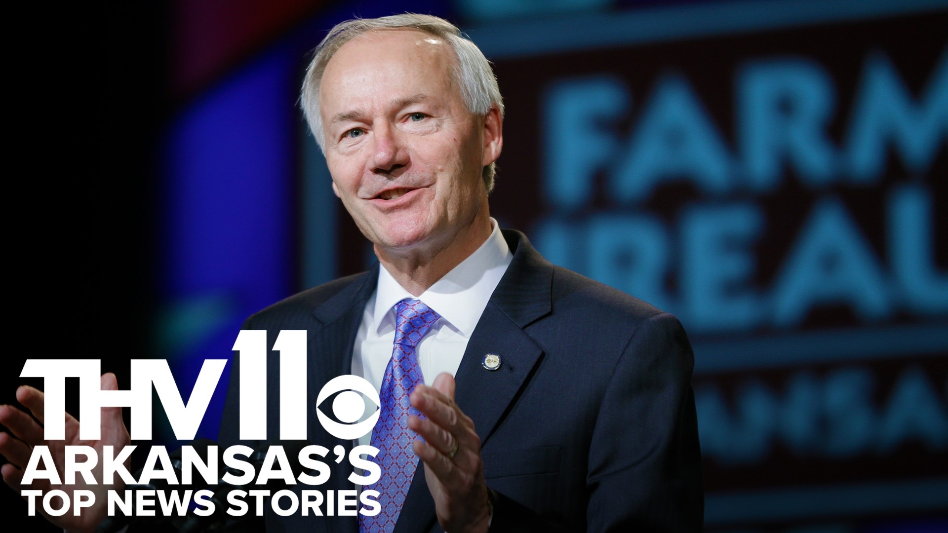 Rolly Hoyt reports on the top news stories in Arkansas, including the possibility of severe weather and the governor's comments on a presidential run in 2024.