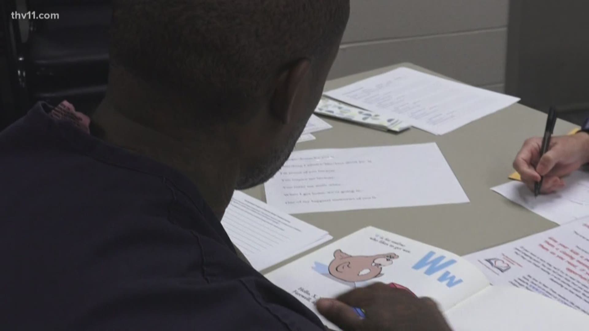 An organization is working to bridge the gap between people incarcerated and their kids. The Storybook Project travels to prisons and jails all across America.