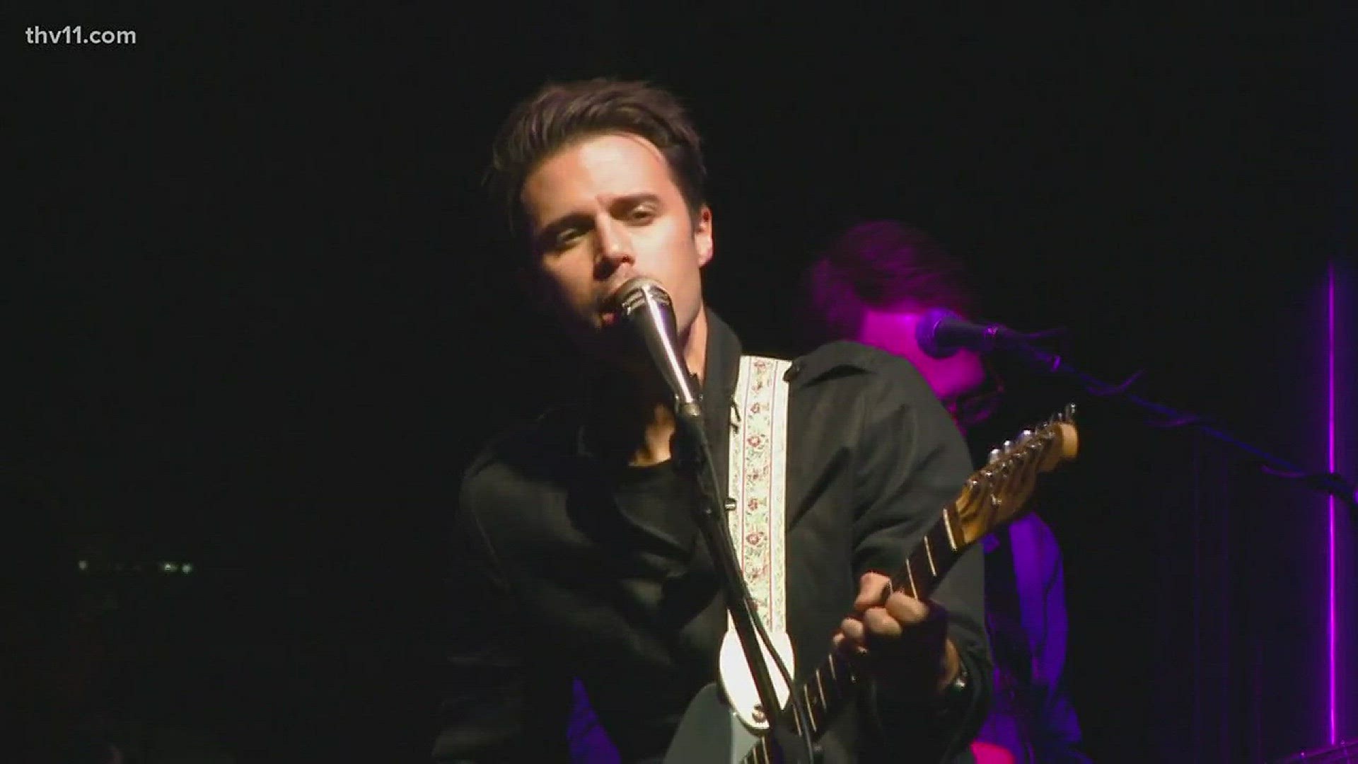 On Saturday, Arkansas's own "American Idol" winner, Kris Allen played at the Clinton Center along with his band to benefit Independent Case Management, or ICM