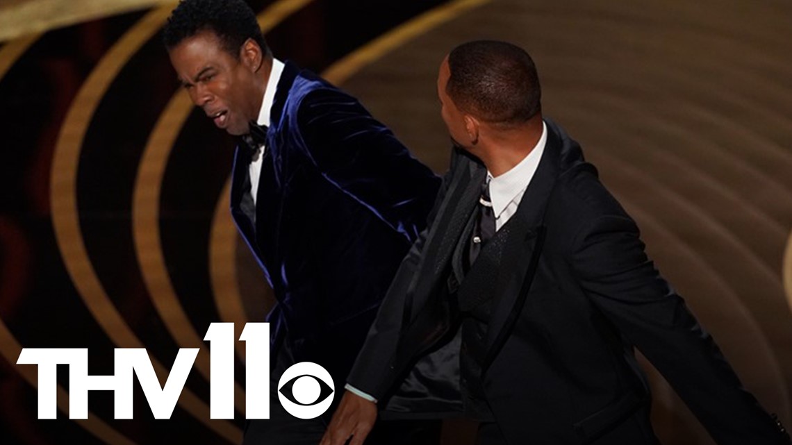 Will Smith hits Chris Rock on Oscars stage after joke about wife
