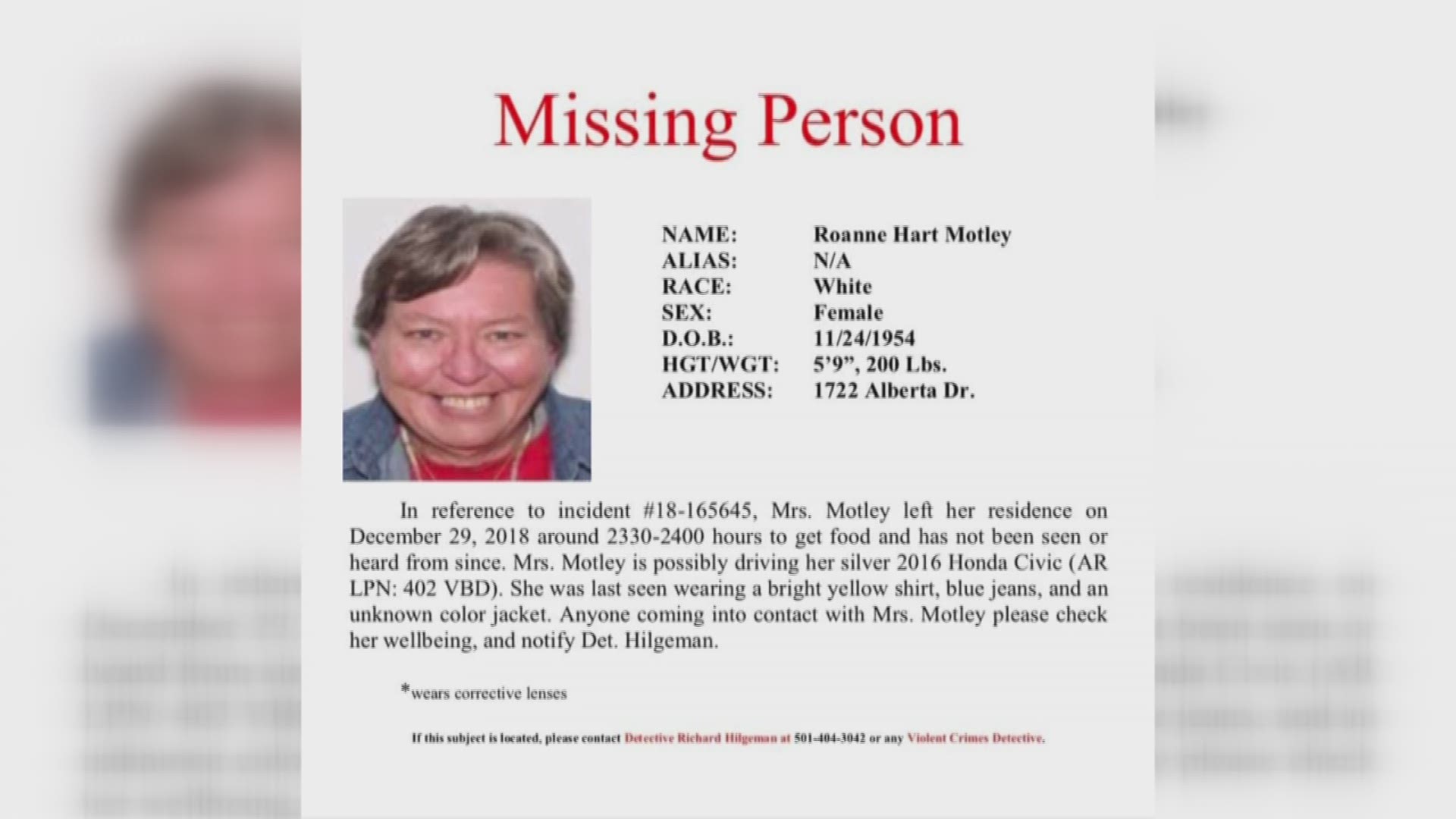 Little Rock police want your help finding a missing woman.