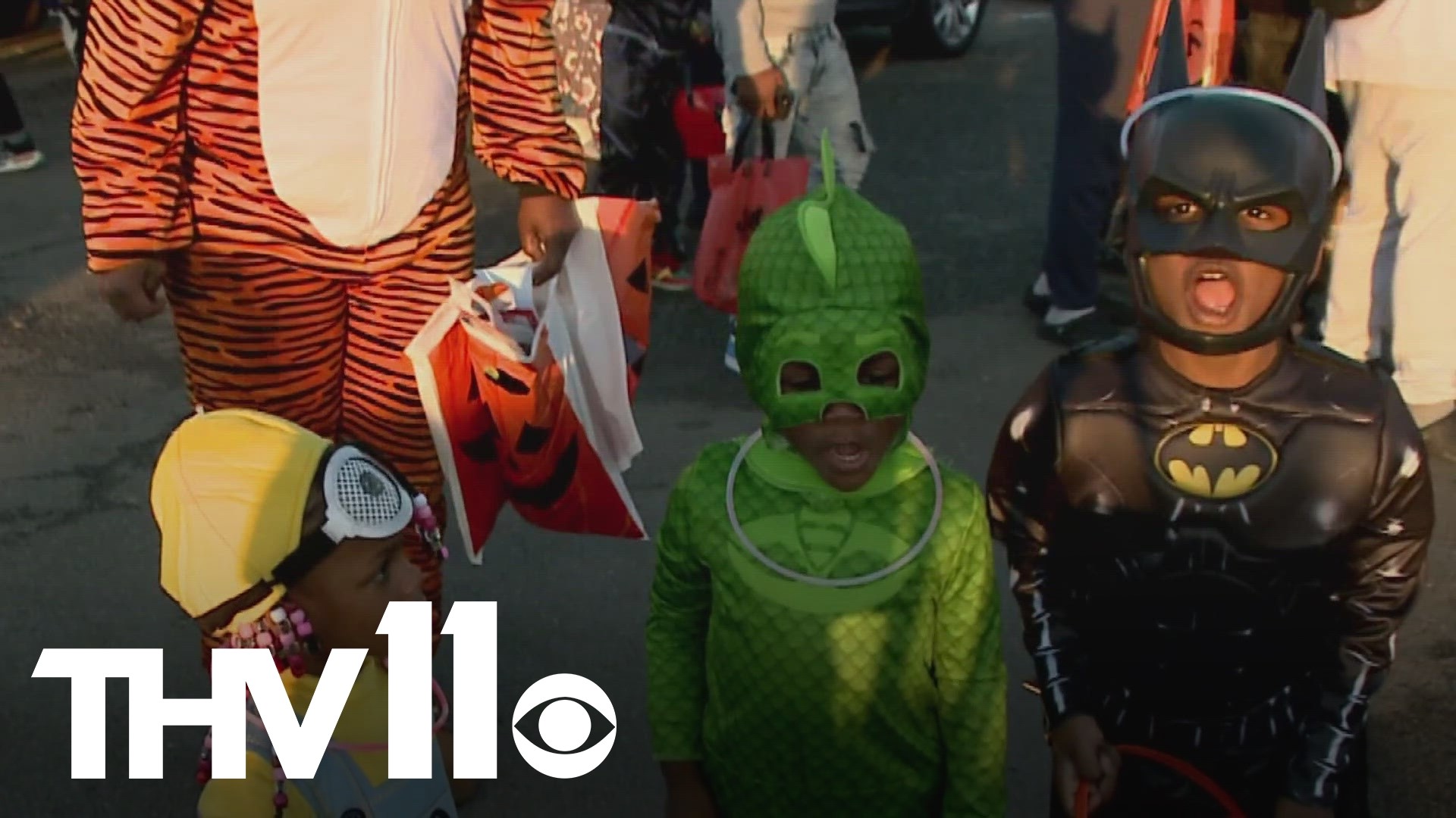 Communities from Jacksonville to Little Rock are trying to get back to normalcy this Halloween, and to do that, they went trick-or-treating.