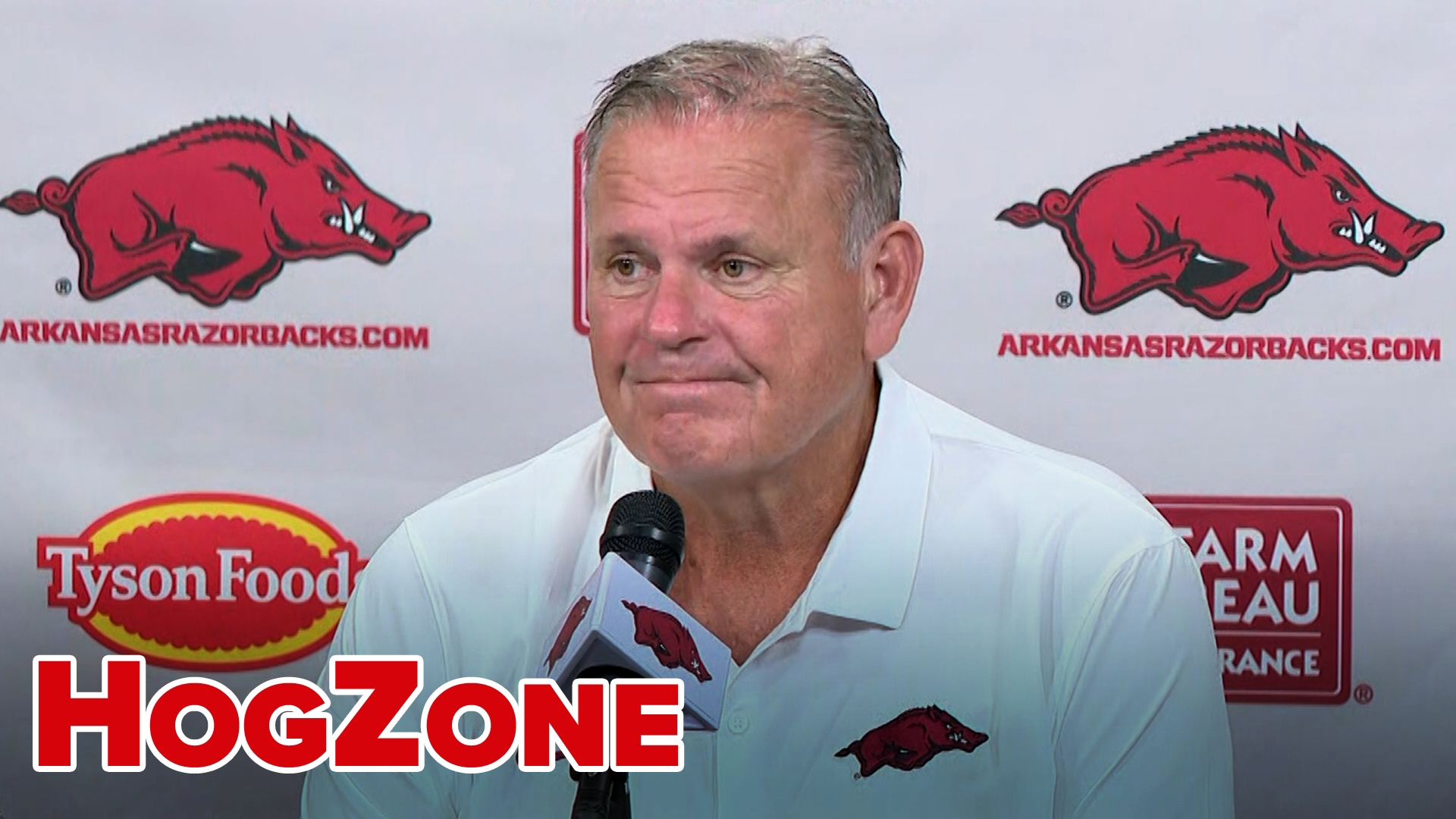 Arkansas coach Sam Pittman breaks down the Razorbacks’ 37-27 victory over Alabama-Birmingham in the final tune-up game before SEC play.