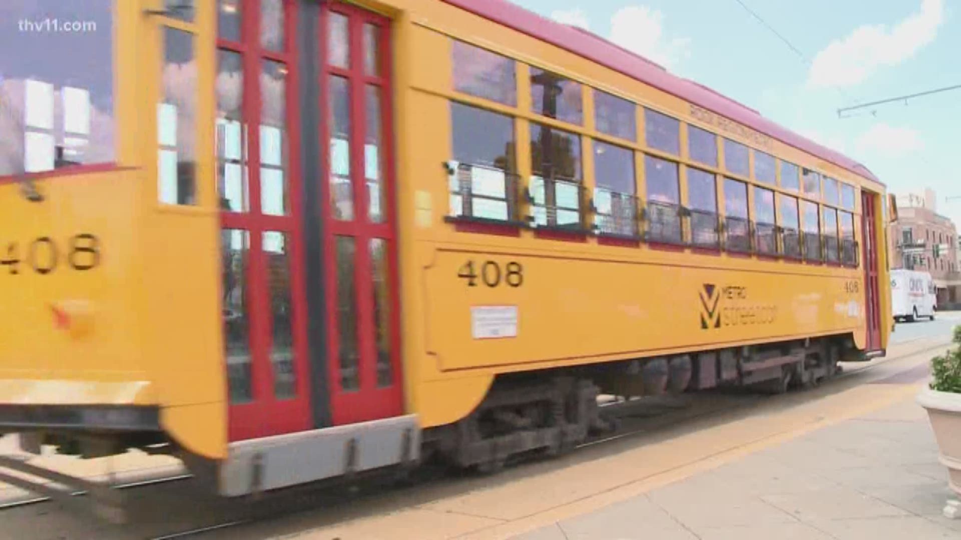 The trend holds true for North Little Rock and Little Rock's downtown trolleys. 