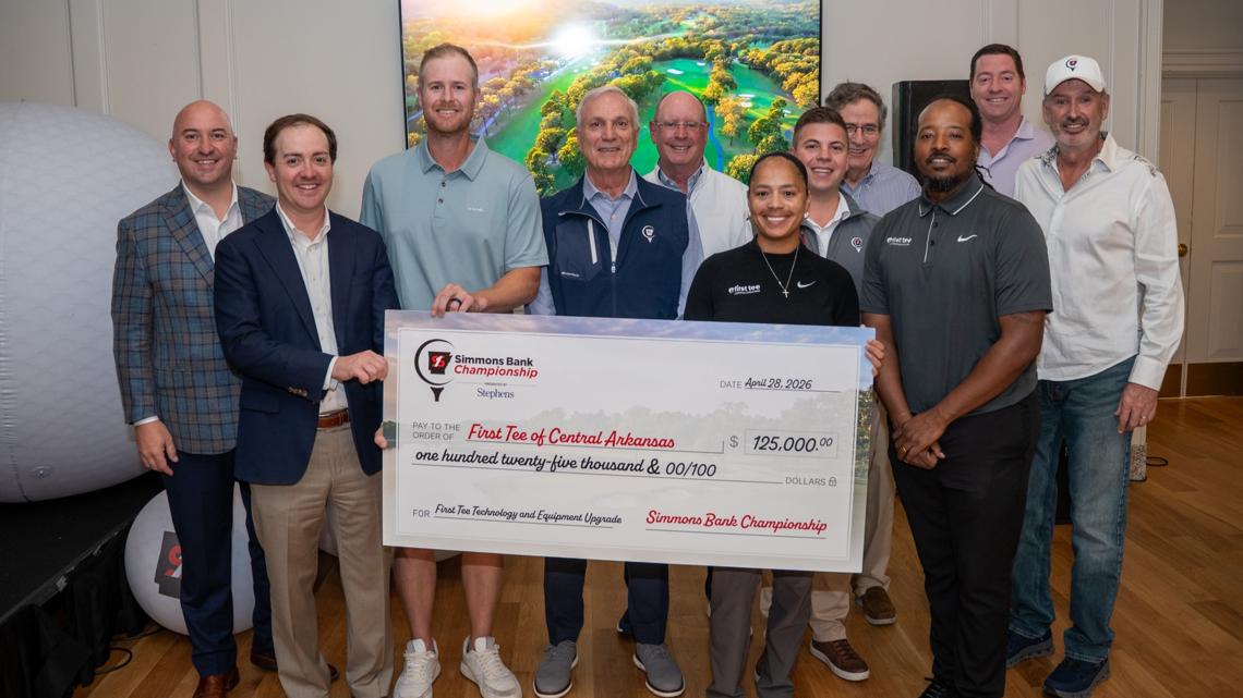 Simmons Bank Championship wins PGA TOUR Champions President’s Award, invests $125K in local youth golf program