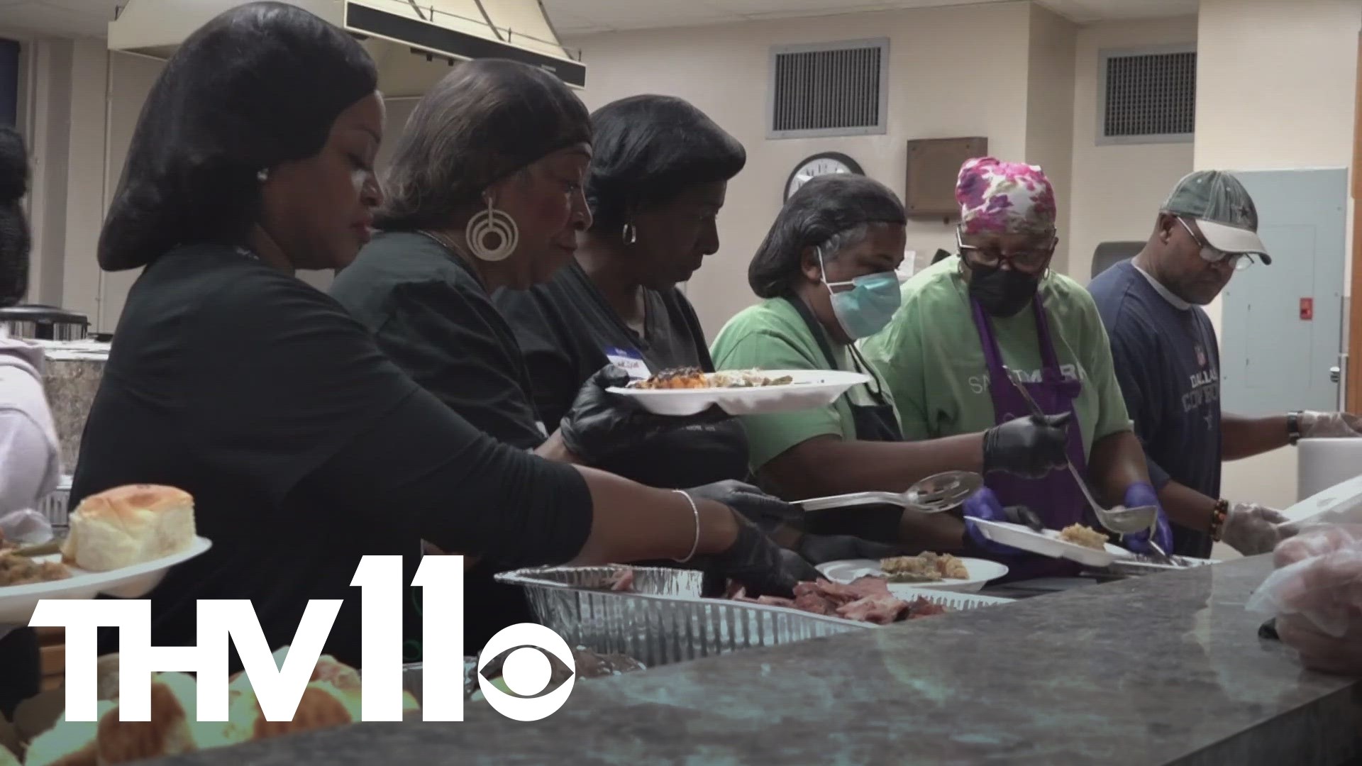 One of the biggest churches in Little Rock is spreading joy this holiday season, giving back to their community through the gift of food and much more.