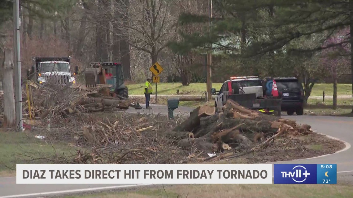 Tornado clean up continues for communities in North Central Arkansas ...