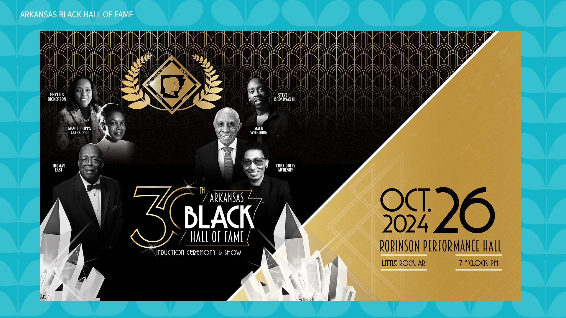 Six African Americans enter the Arkansas Black Hall of Fame as the 30th class. For tickets head to www.arblackhalloffame.org.