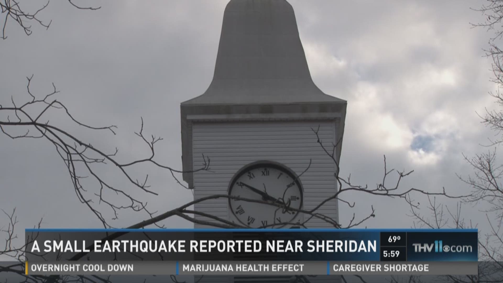 Small earthquake reported near Sheridan