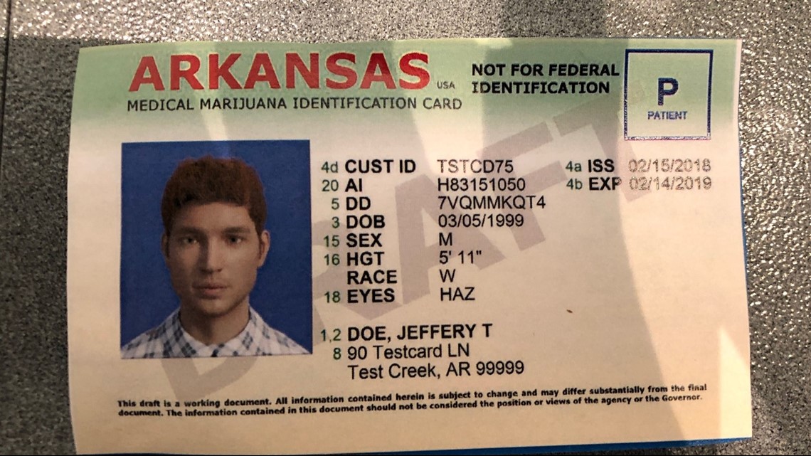 Official Arkansas medical marijuana cards on the way to patients in mail | thv11.com