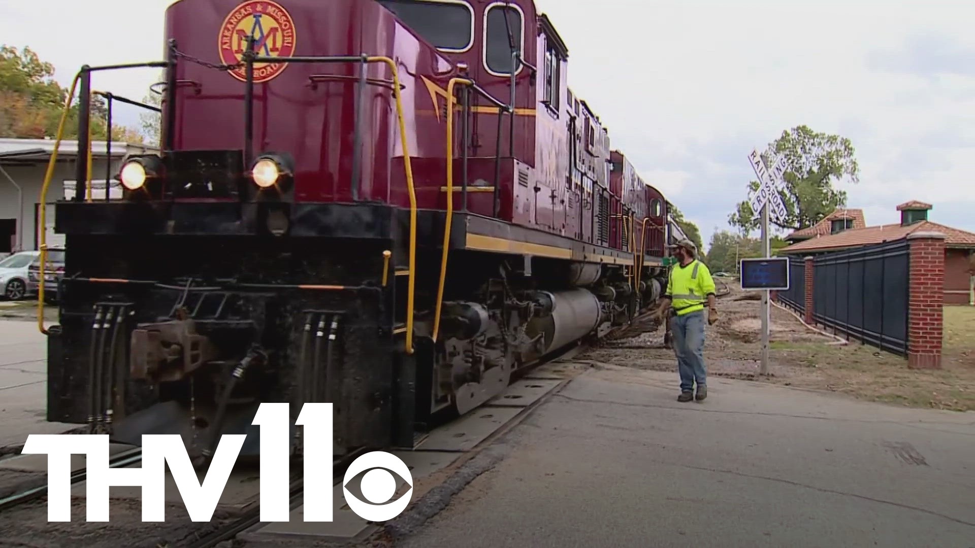 The fall leaves are changing colors as we get deeper into the season, and the Arkansas-Missouri Railroad has the best seat in the state.