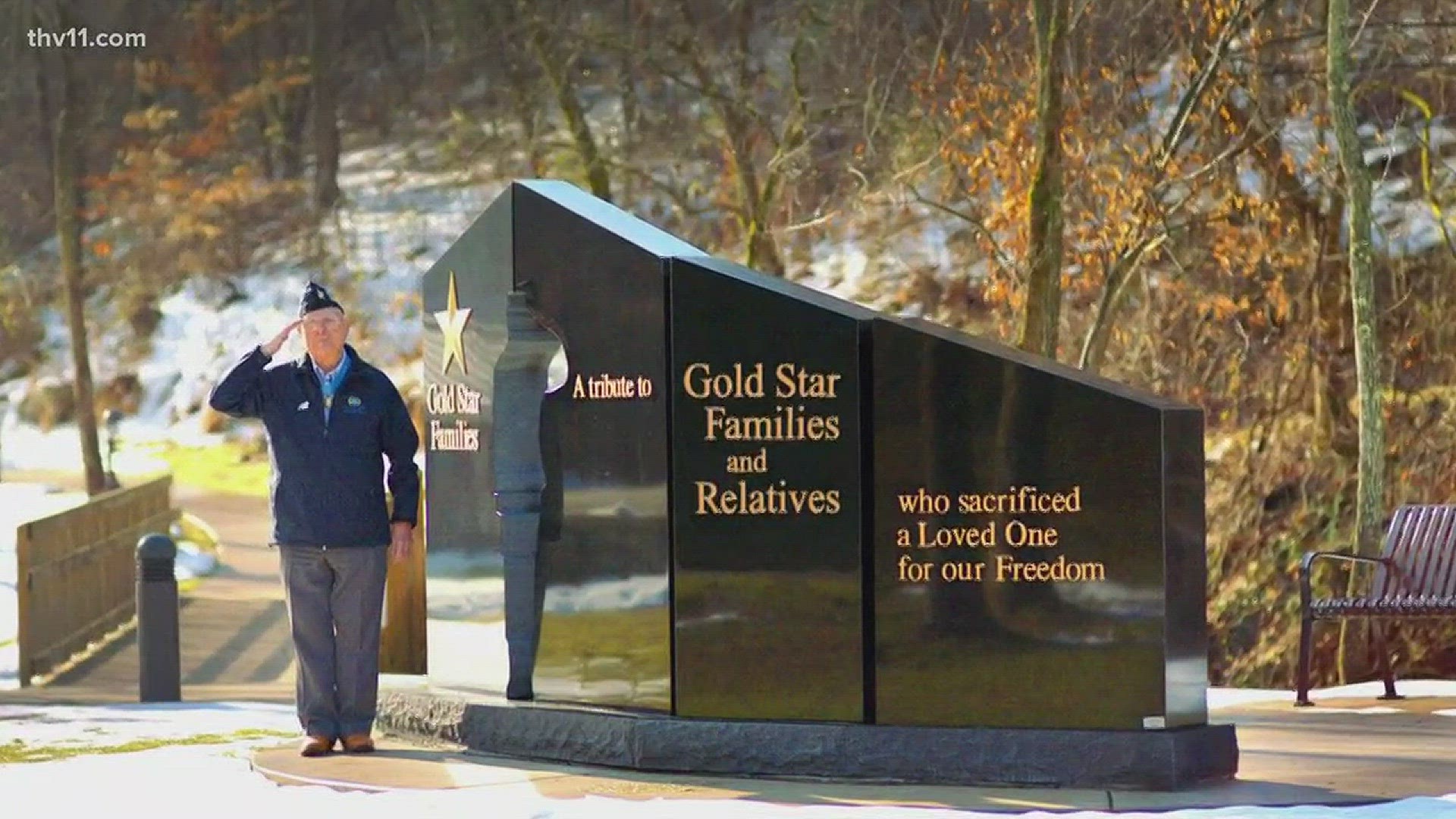 Gold Star Families honored in Beebe with monument groundbreaking