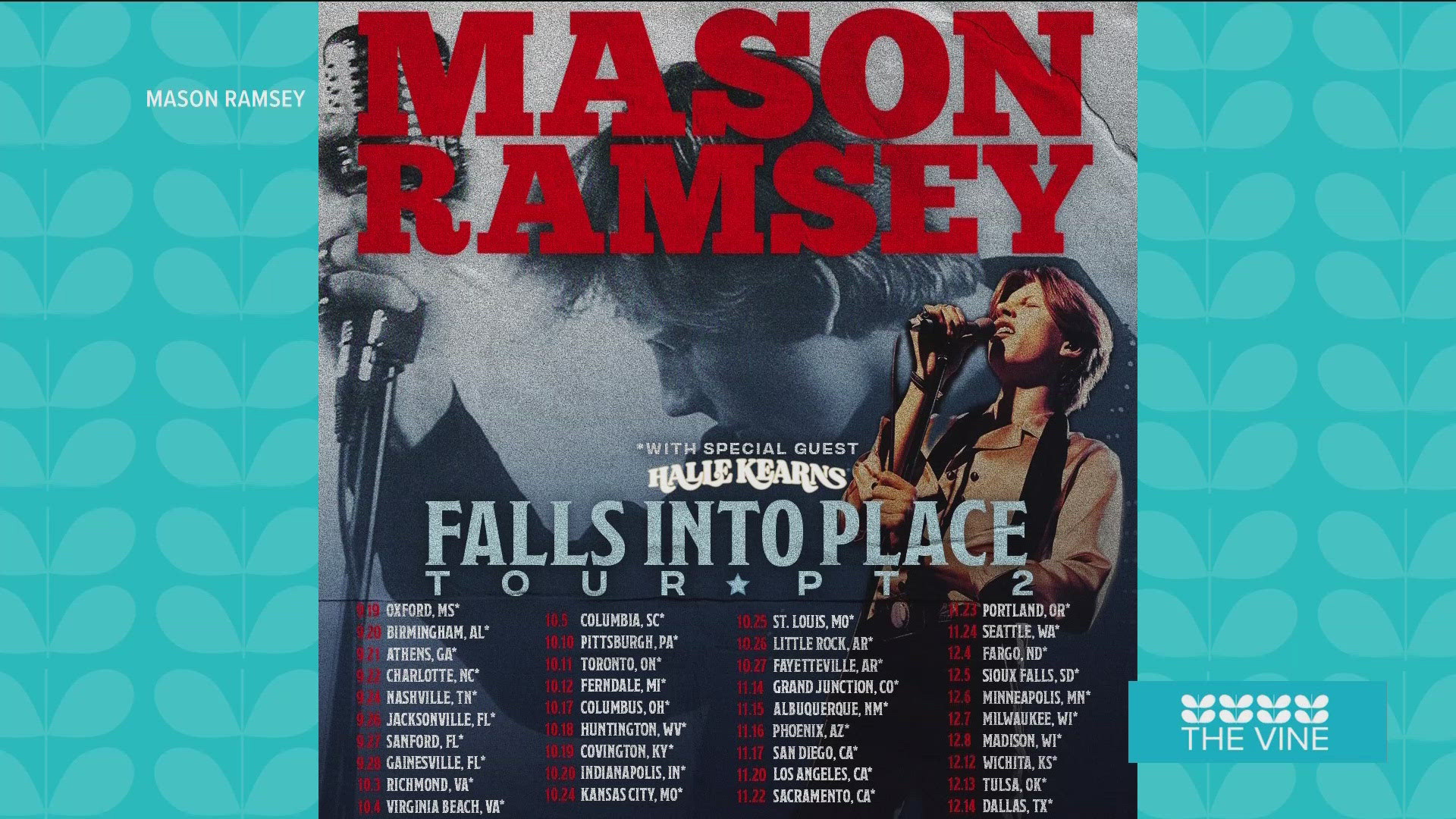 Mason Ramsey will perform at Rev Room on October 26th. Tickets are on sale now.