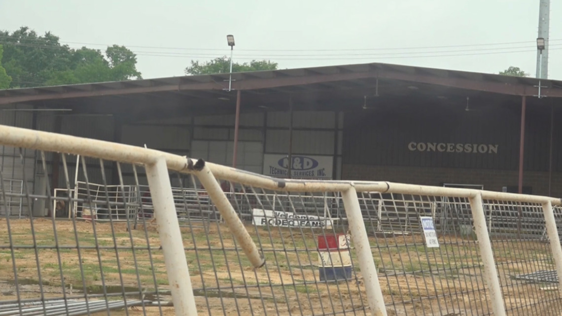 The Saline County community is working to pick up the pieces after a winter storm decimated its fairgrounds, with a community fundraiser leading the charge.
