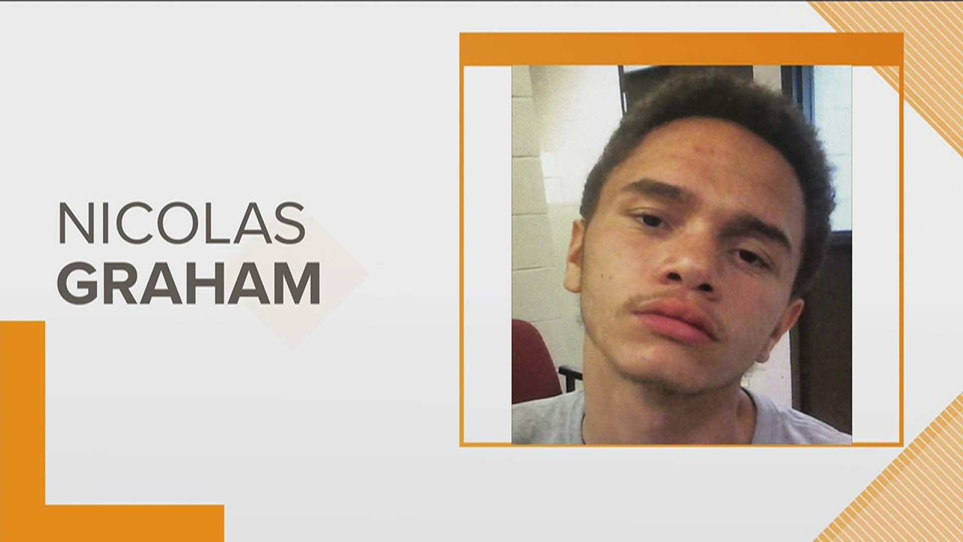 Yell County deputies and Dardanelle police are looking for 16-year-old Nicolas Graham.