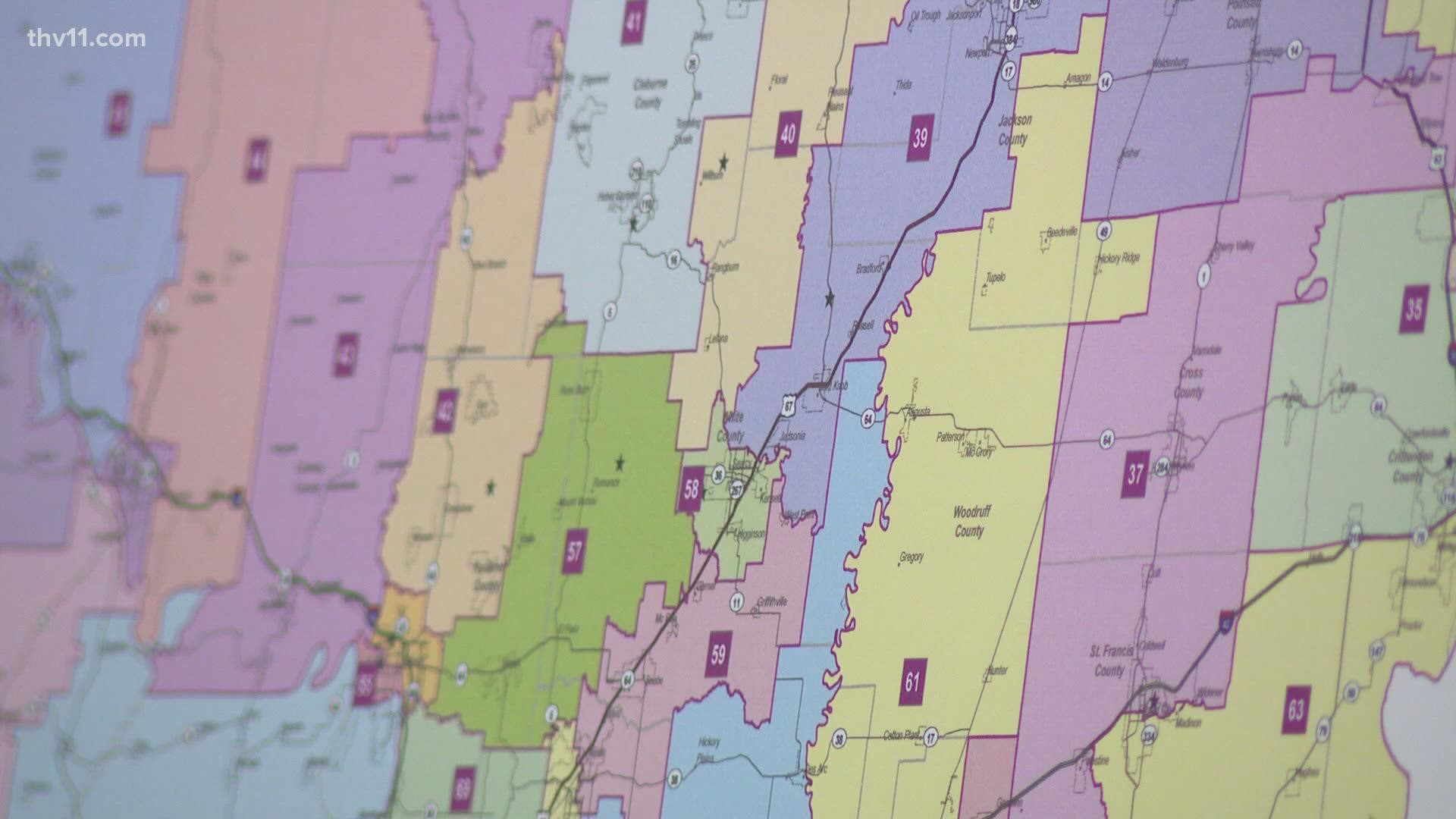 A redistricting panel has approved new maps for all of Arkansas' state legislative seats.