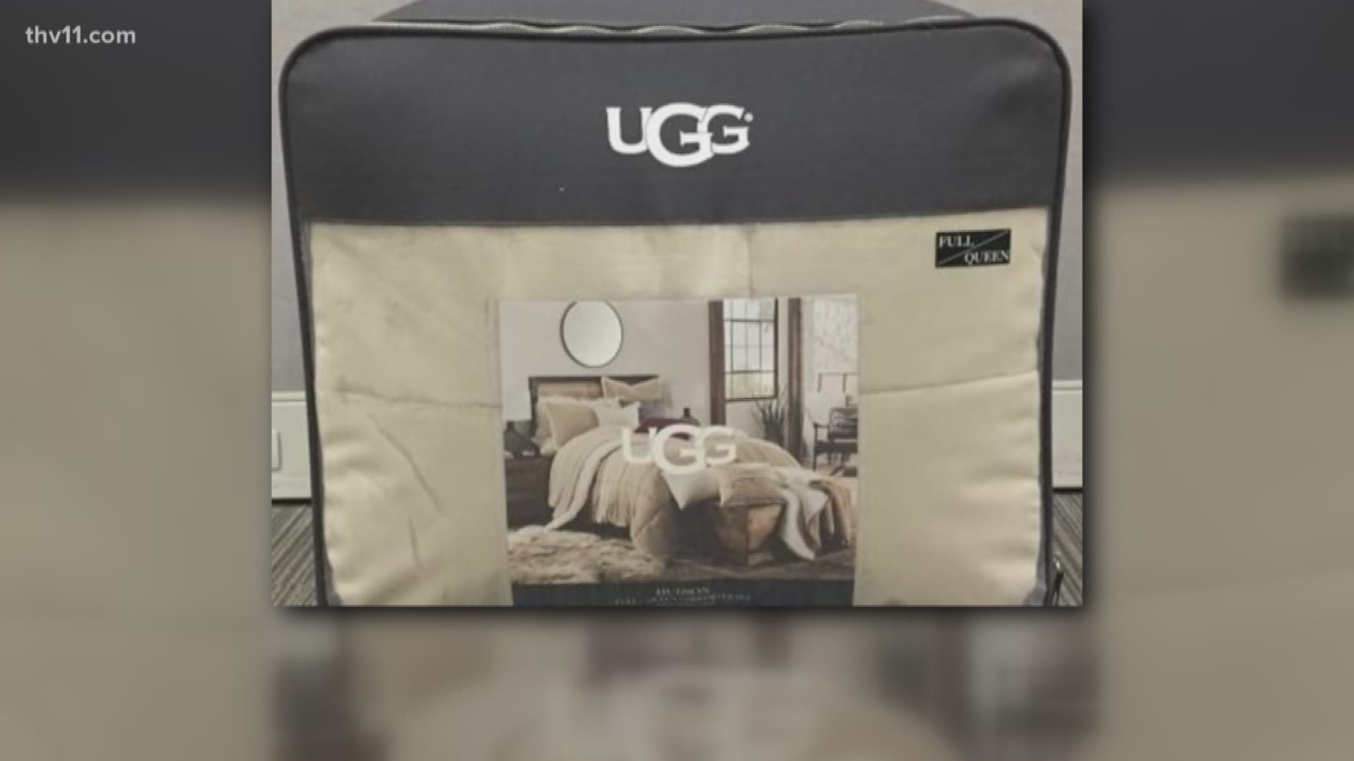 UGG brand comforter recalled because it may expose people to mold. 175K Hudson Comforters have been sold in the U.S.