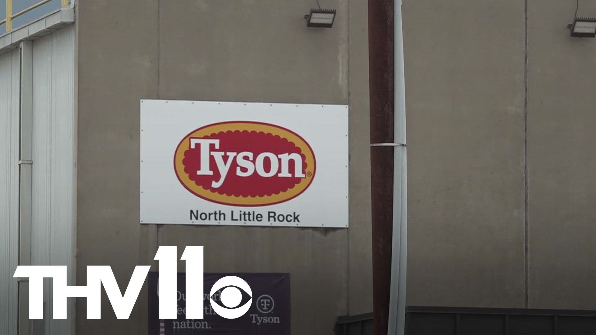 Tyson Foods has announced the closure of four chicken plants, including one in North Little Rock.