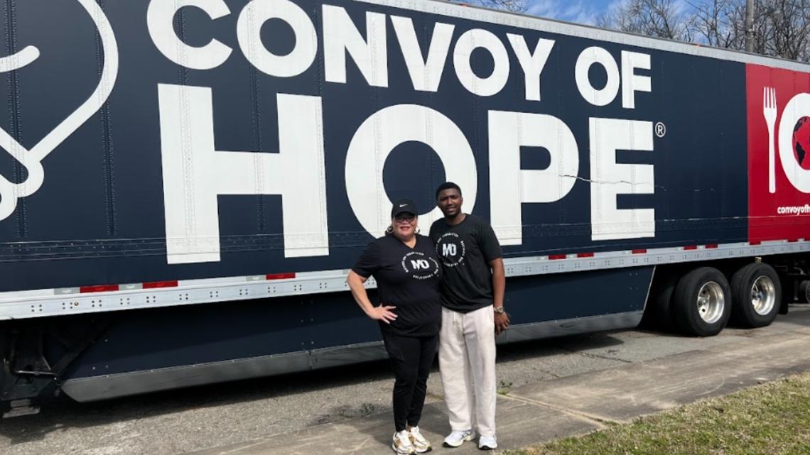 Moses Moody hosts back-to-back community food giveaways in Little Rock