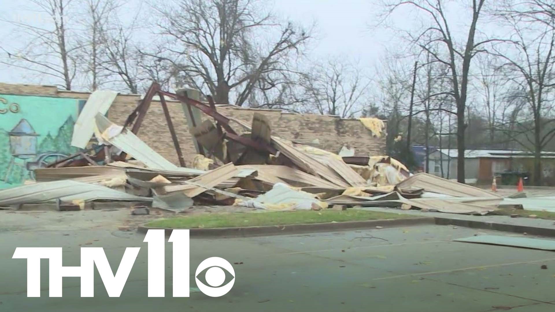 People in Rison are waking up to damage from the round of storms last night, with the threat of more bad weather on the horizon.