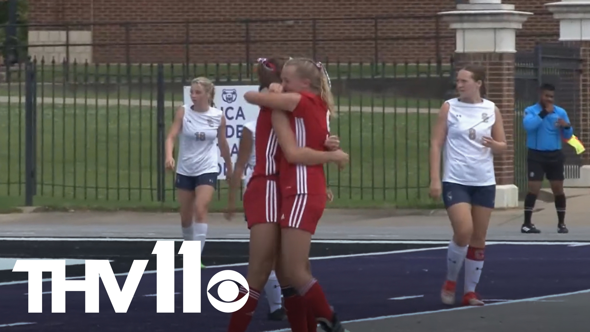 Harding Academy blew past Shiloh Christian 5-2 to claim its fourth consecutive Class 4A girls soccer state crown.