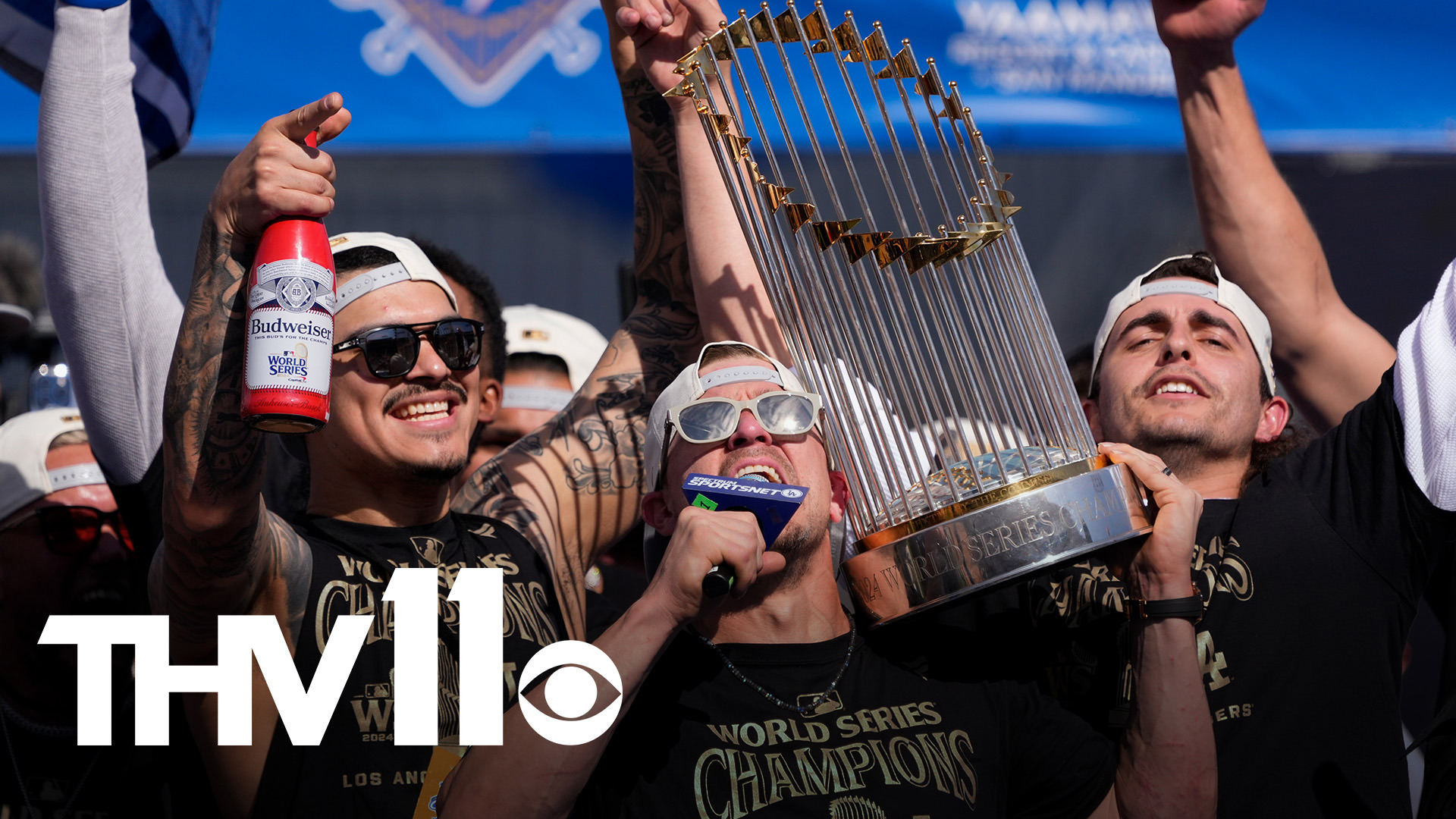 The Los Angeles Dodgers celebrated their second World Series since 2020, paraded through the streets, and basked in cheers from around 150,000 people.