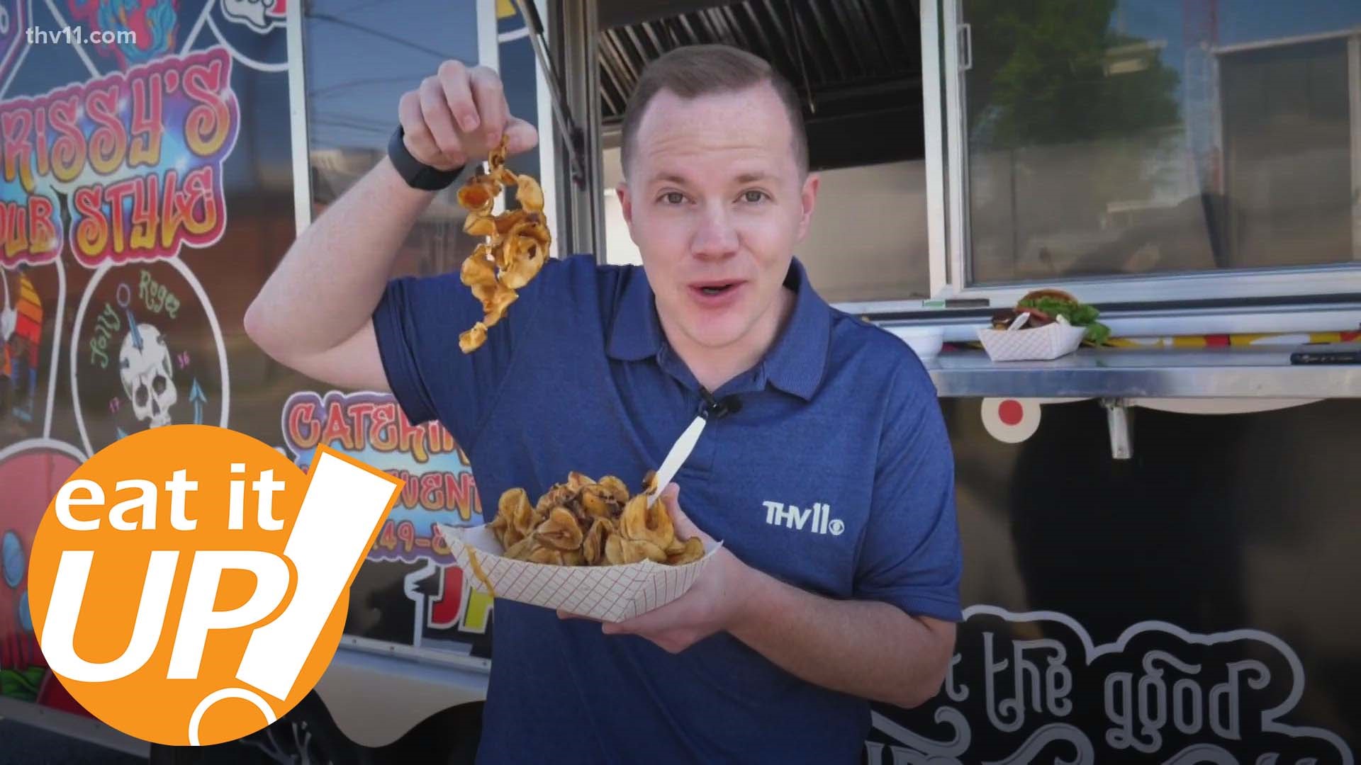 On this week's episode of Eat It Up, Skot Covert visits Crissy's Pub Style, a Central Arkansas food truck serving up colorful pub-style favorites.
