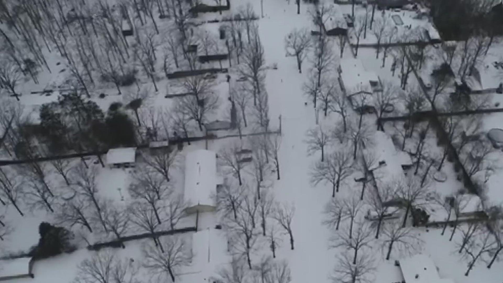 How much snow and sleet did we get in Arkansas? | thv11.com