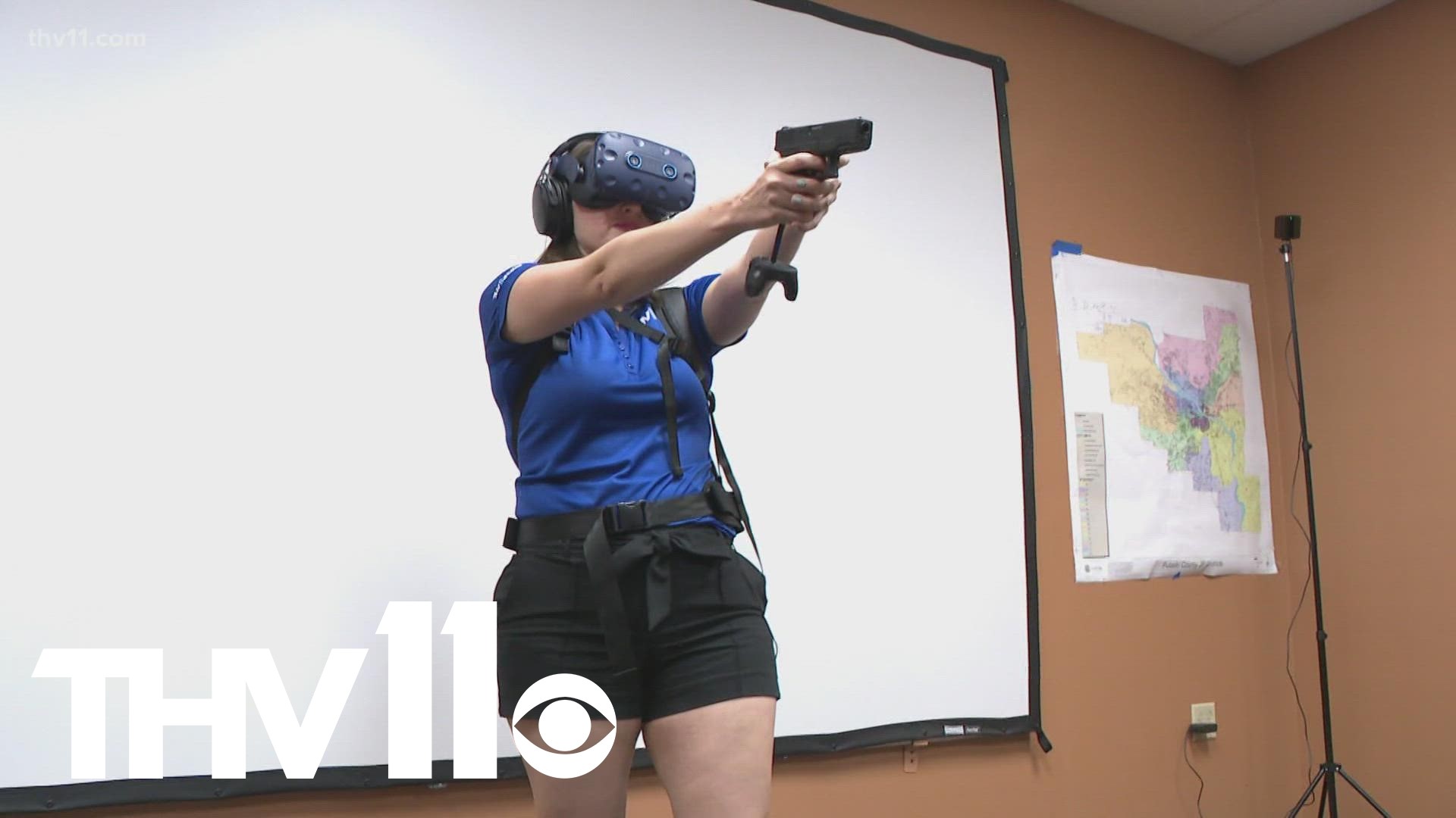 The system will allow deputies to experience real-life scenarios in virtual reality to help prepare them for what they could encounter in the field.