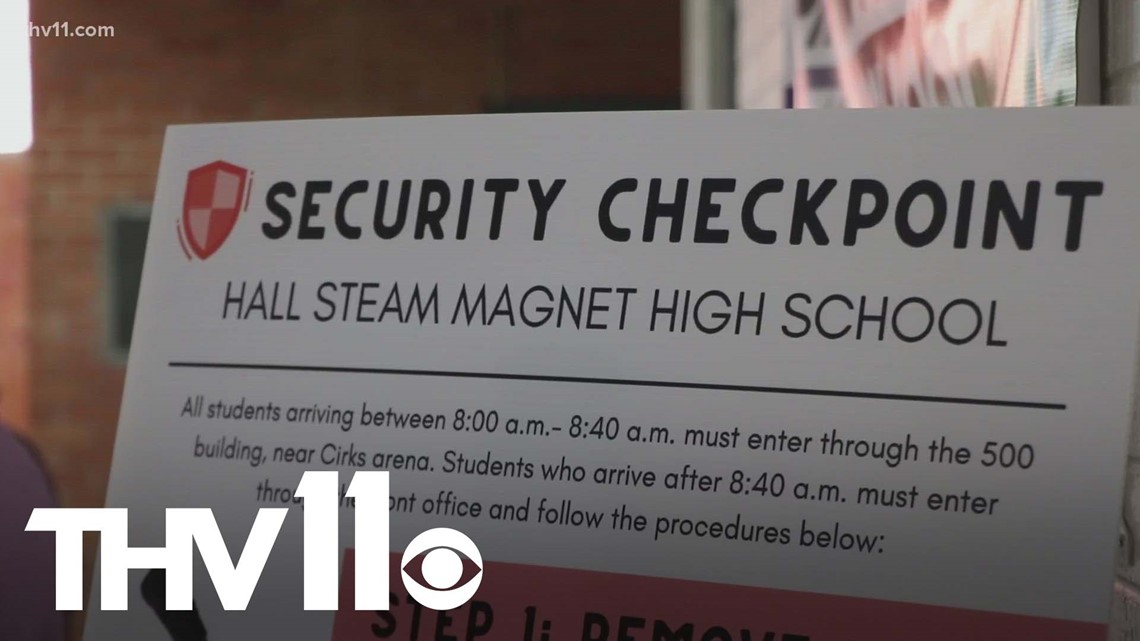 Little Rock School District Now Using Weapon Detection Systems Thv11 little-rock-school-district-now-using-weapon-detection-systems-thv11