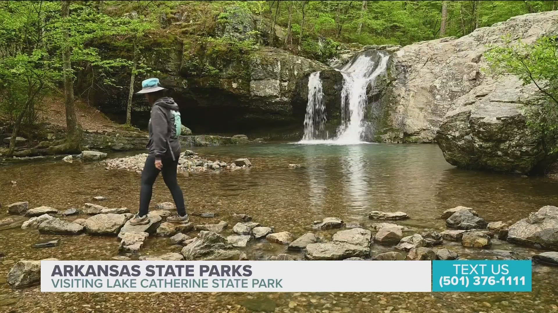 Park interpreter, Carrie Balkman, tells us about all of the exciting things to do at Lake Catherine