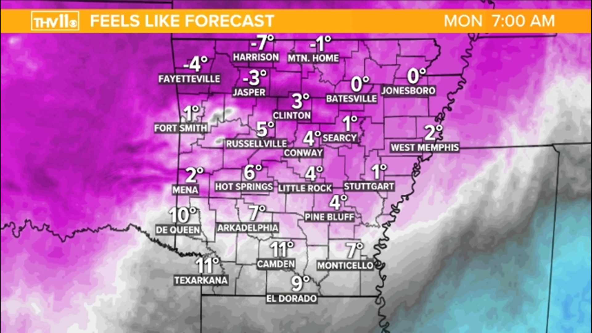 Arkansas to see wintry weather, snowfall | thv11.com