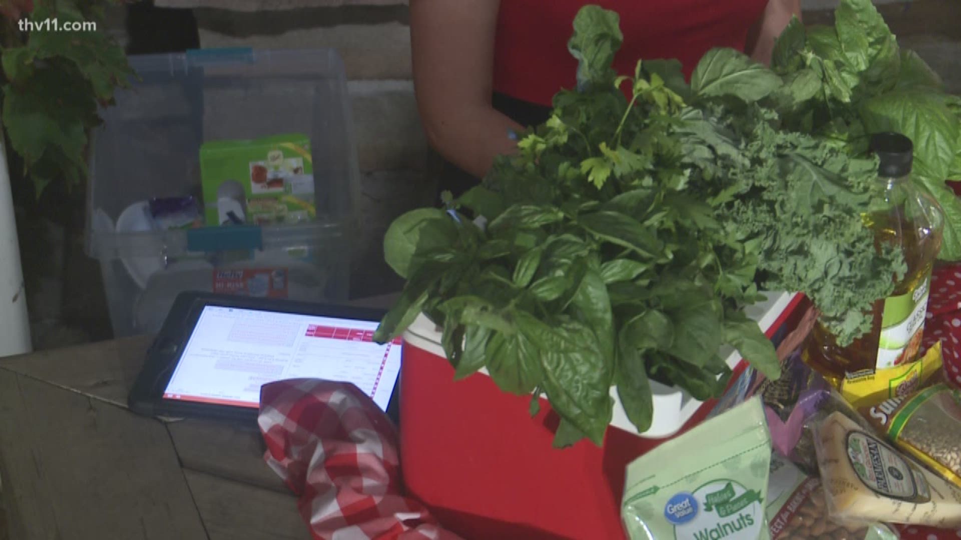 Debbie makes a basic basil pesto and talks about ways to preserve it for later use.