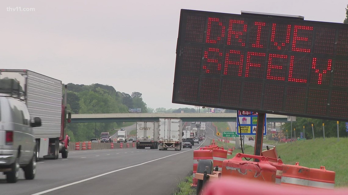 Speed enforcement cameras legal in Arkansas interstate work z