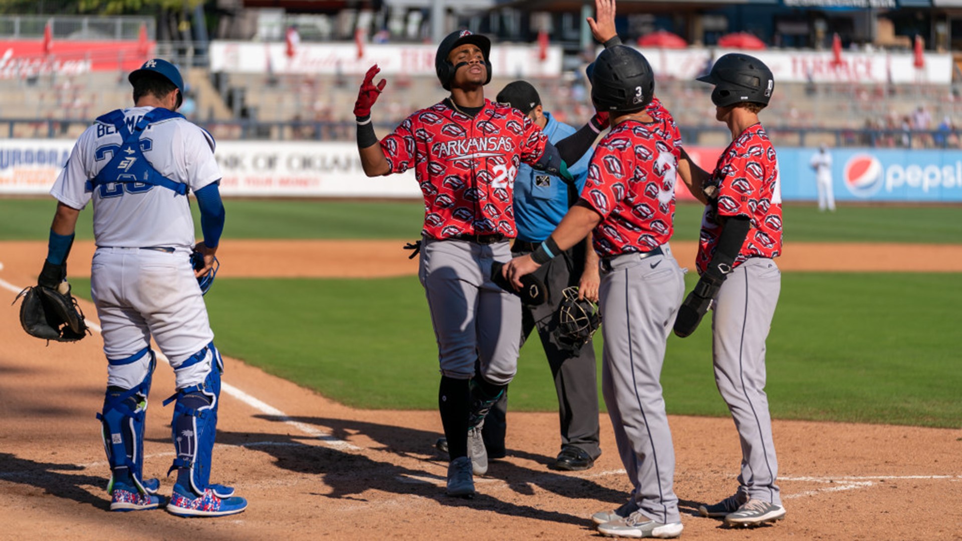 Julio Rodriguez was promoted to Double-A on June 29. He made his home debut Tuesday, but will play in the Futures Game July 11 before going to Japan for the Olympics