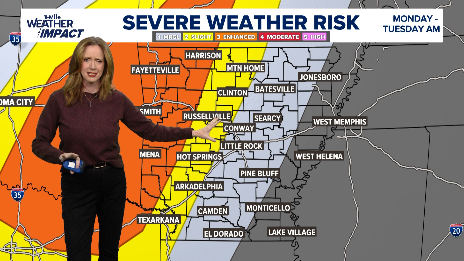 THV11+ weather forecast | Nov. 4, 2024