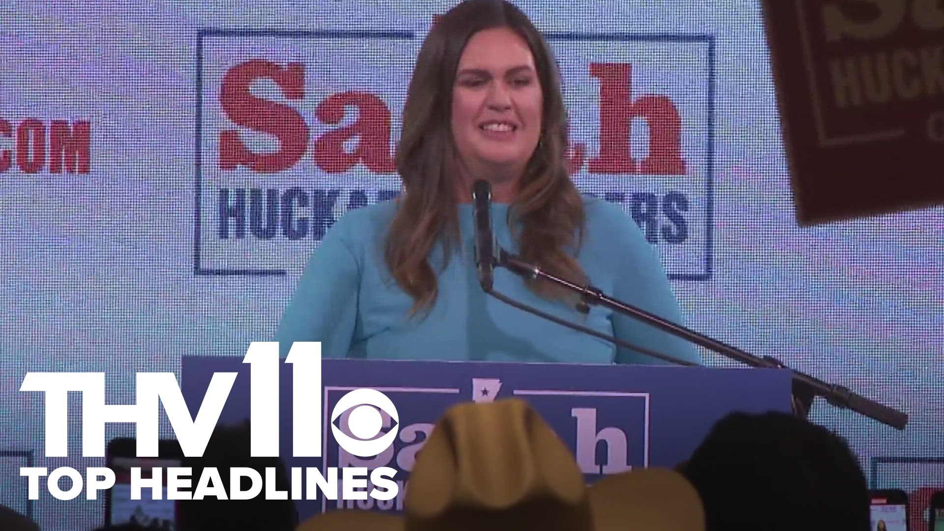 Jurnee Taylor delivers Arkansas's top news stories for January 10, 2024, including a preview of a sitdown interview about Sarah Huckabee Sanders' 1st year in office.