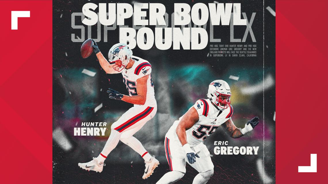 Two pro Arkansas Razorbacks are heading to the Super Bowl