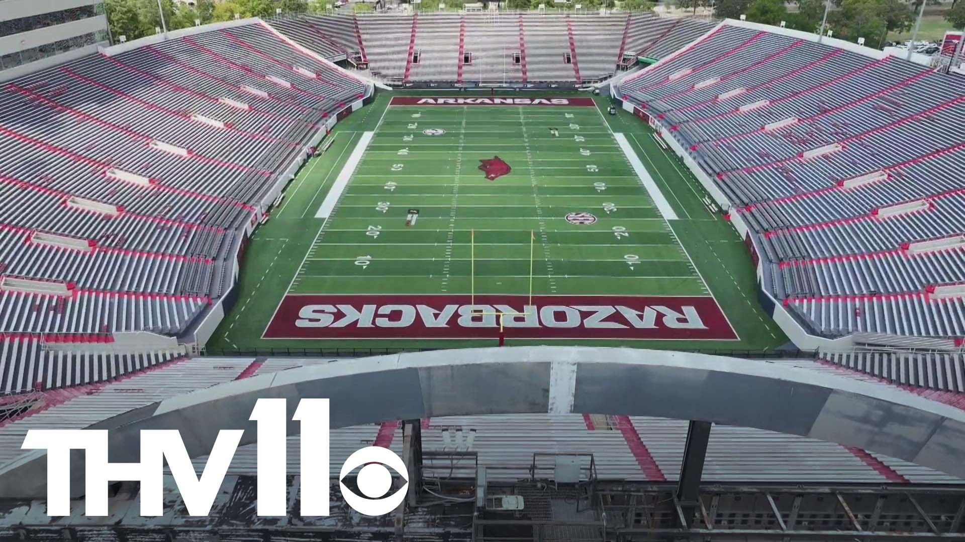 The Arkansas Razorbacks will be kicking off their season a few hours earlier than expected on Saturday at War Memorial Stadium as they take on West Carolina.