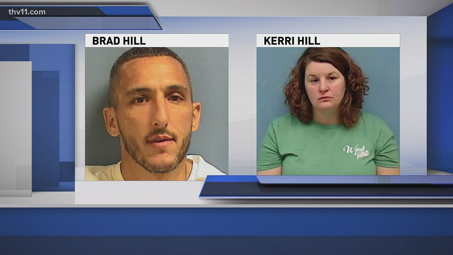 Brad and Kerri Hill are facing capital murder charges in the deaths of Billy Allen and Patricia Meadows on Jan. 16, 2014.
