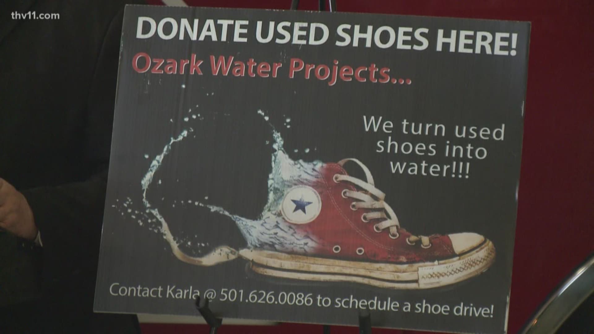 Little Rock Fire holds shoe drive to promote clean water
