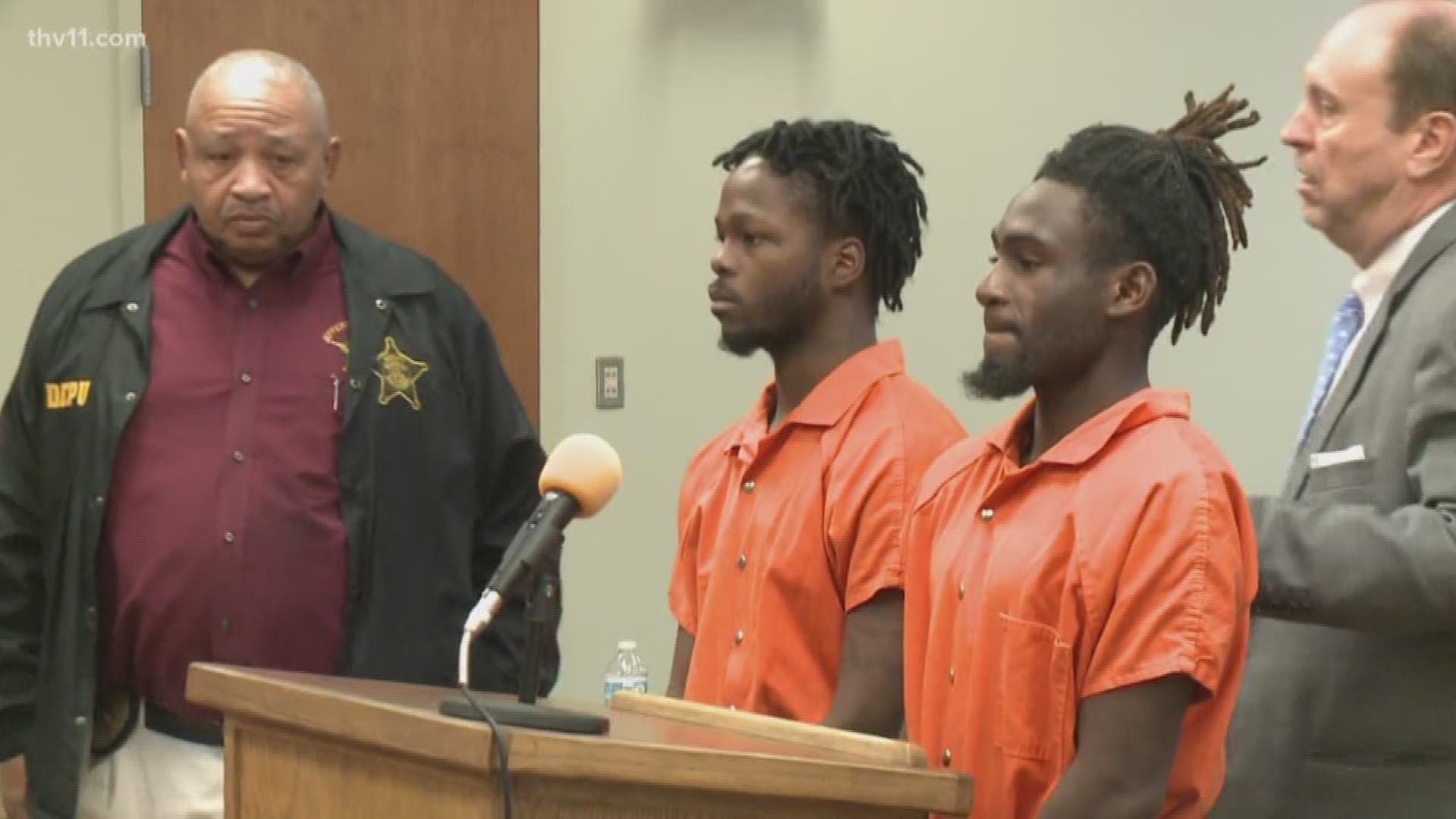 The two men accused of killing a Pine Bluff pawn shop owner last November will also face federal charges.