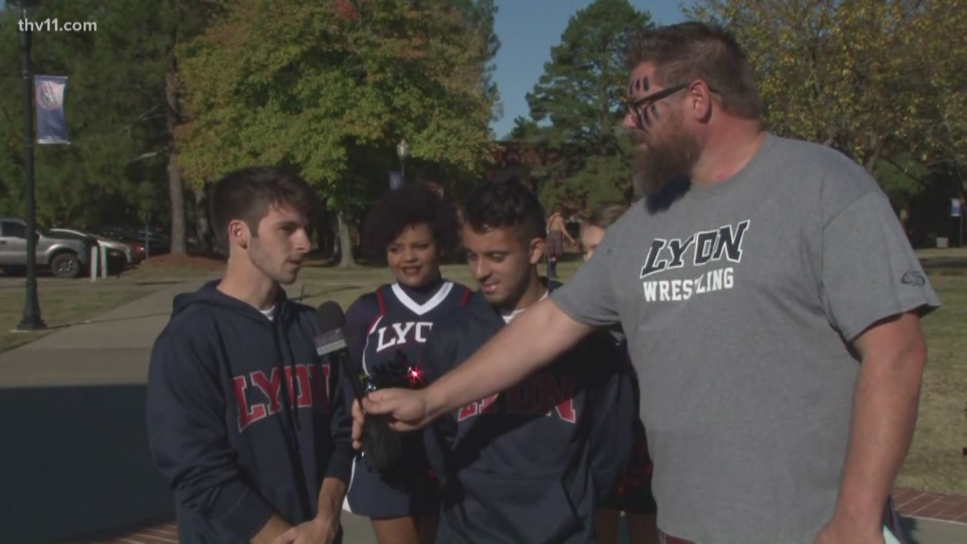 The Vine's Adam Bledsoe spoke with students from Lyon College in Batesville!