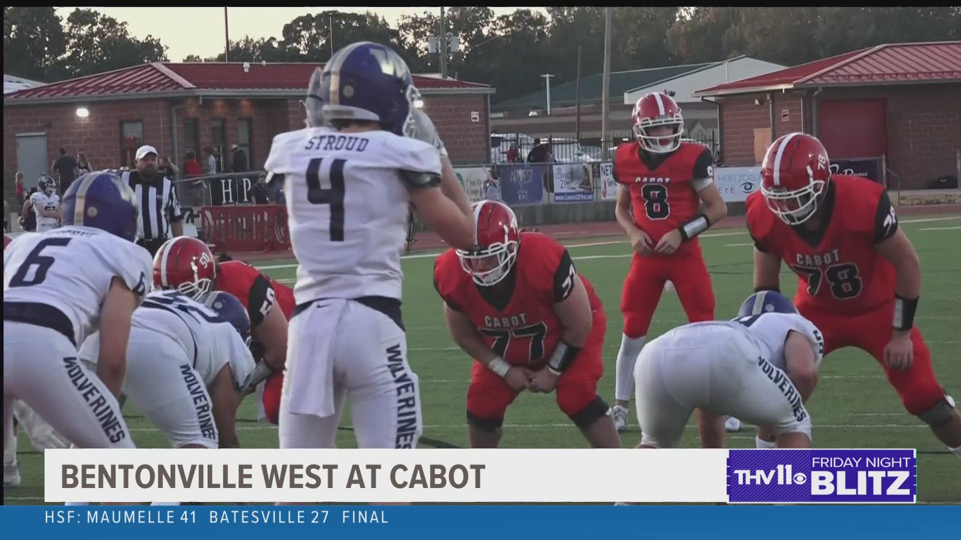 The Cabot Panthers got their first win of the season with a home victory over the Bentonville West Wolverines