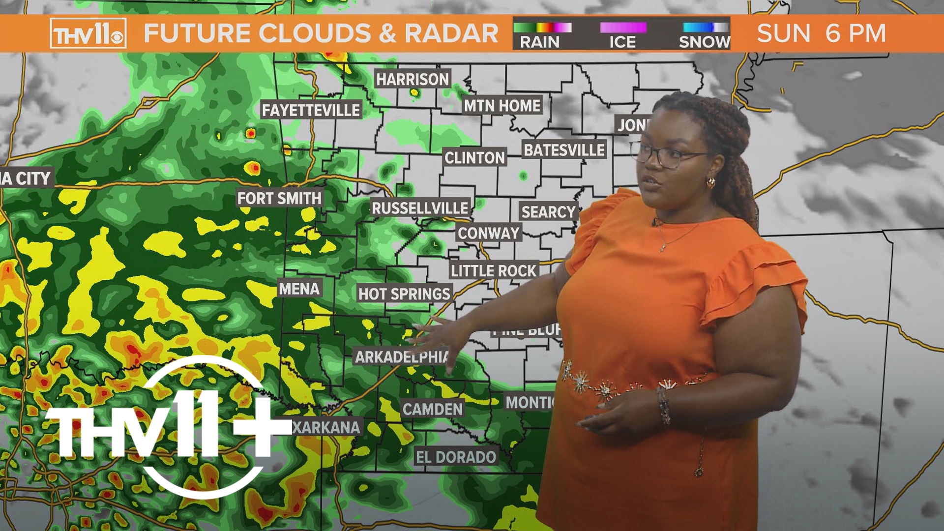Symone Thomas delivers your THV11+ weather forecast for May 11, 2024.