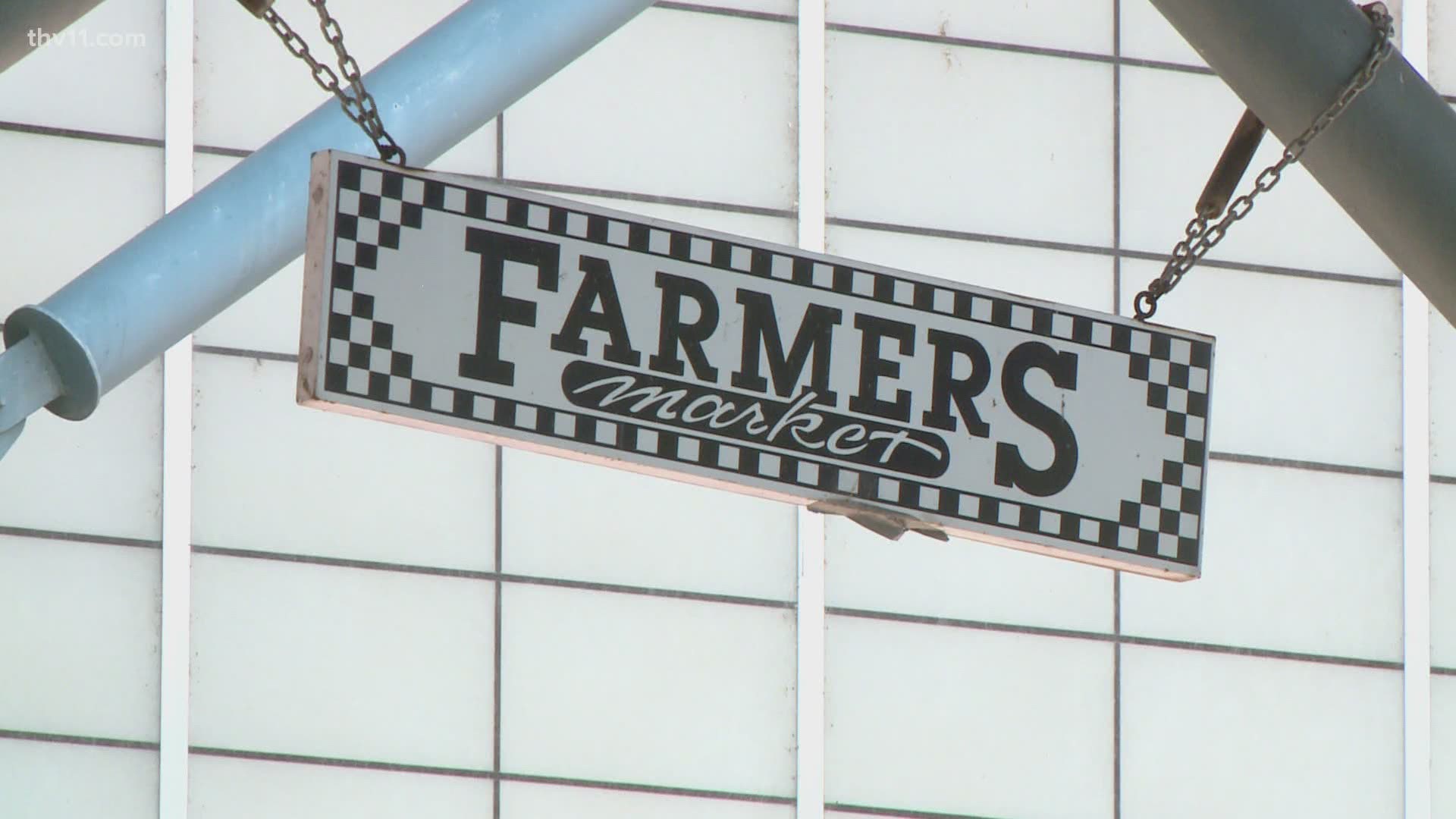 It's an exciting weekend for shoppers in Little Rock with the opening of the Little Rock Farmer's Market.